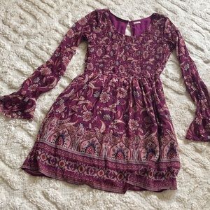 Hollister long sleeve dress